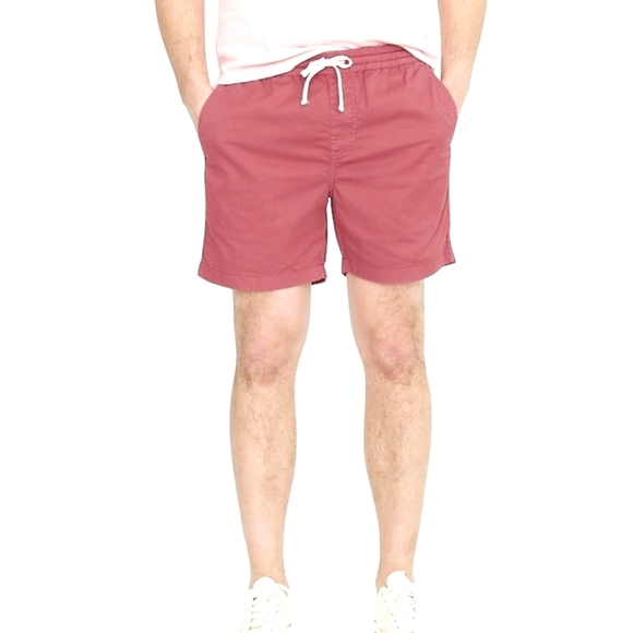 J. Crew Other - J Crew Men's 6" Dock Short in Stretch Chino Dusty Red